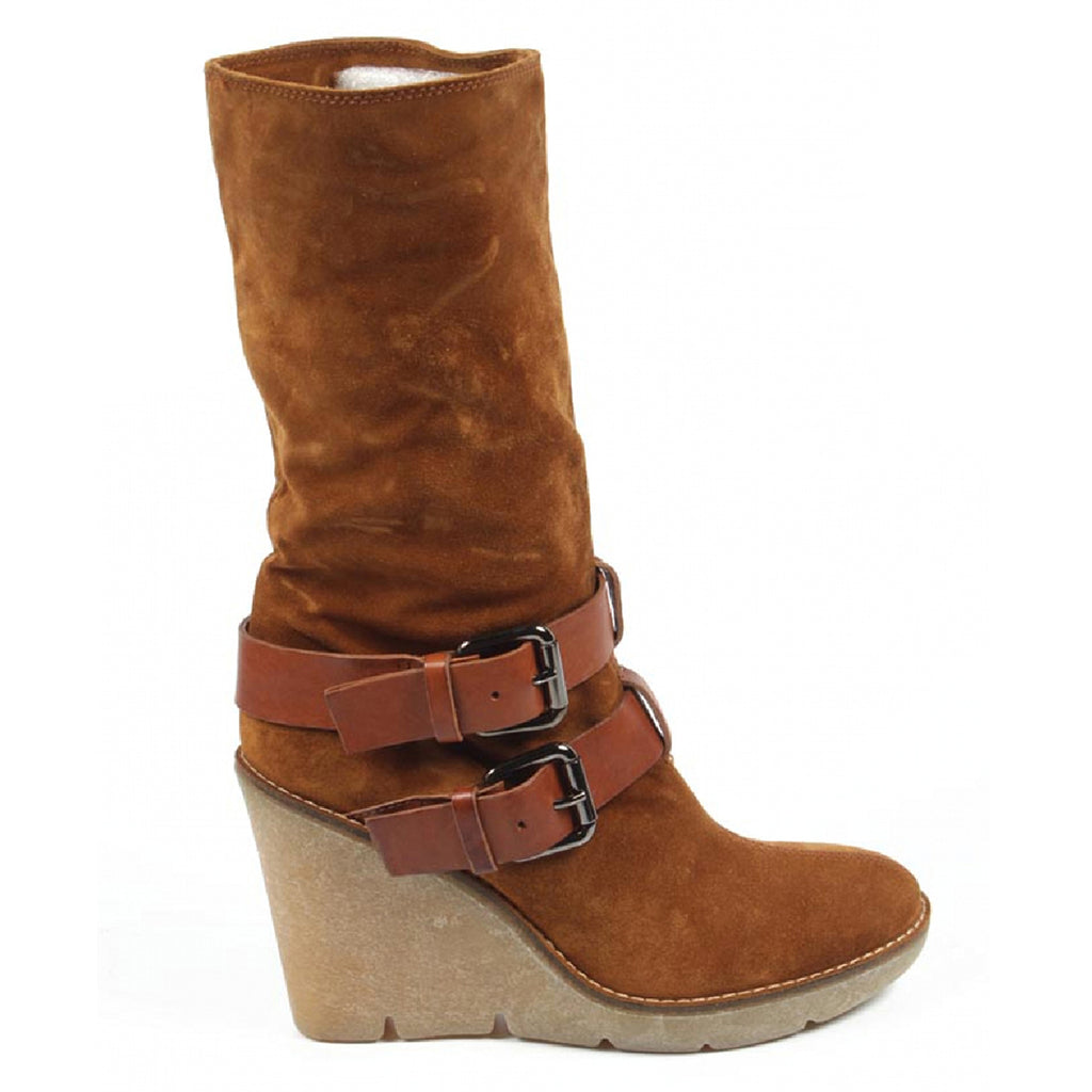 Bota corta para mujer Sebastian Milano S3946 VELOUR LUX (Sonia) 401 MIELE