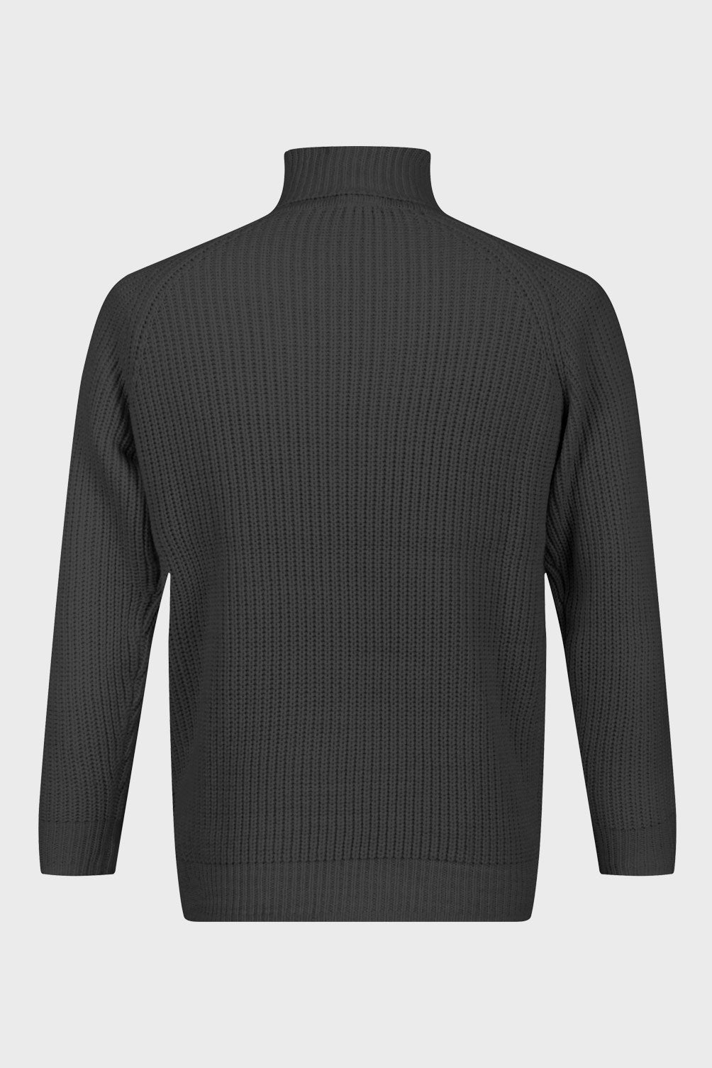 19V69 Italia Jersey para hombre Negro MATT BLACK