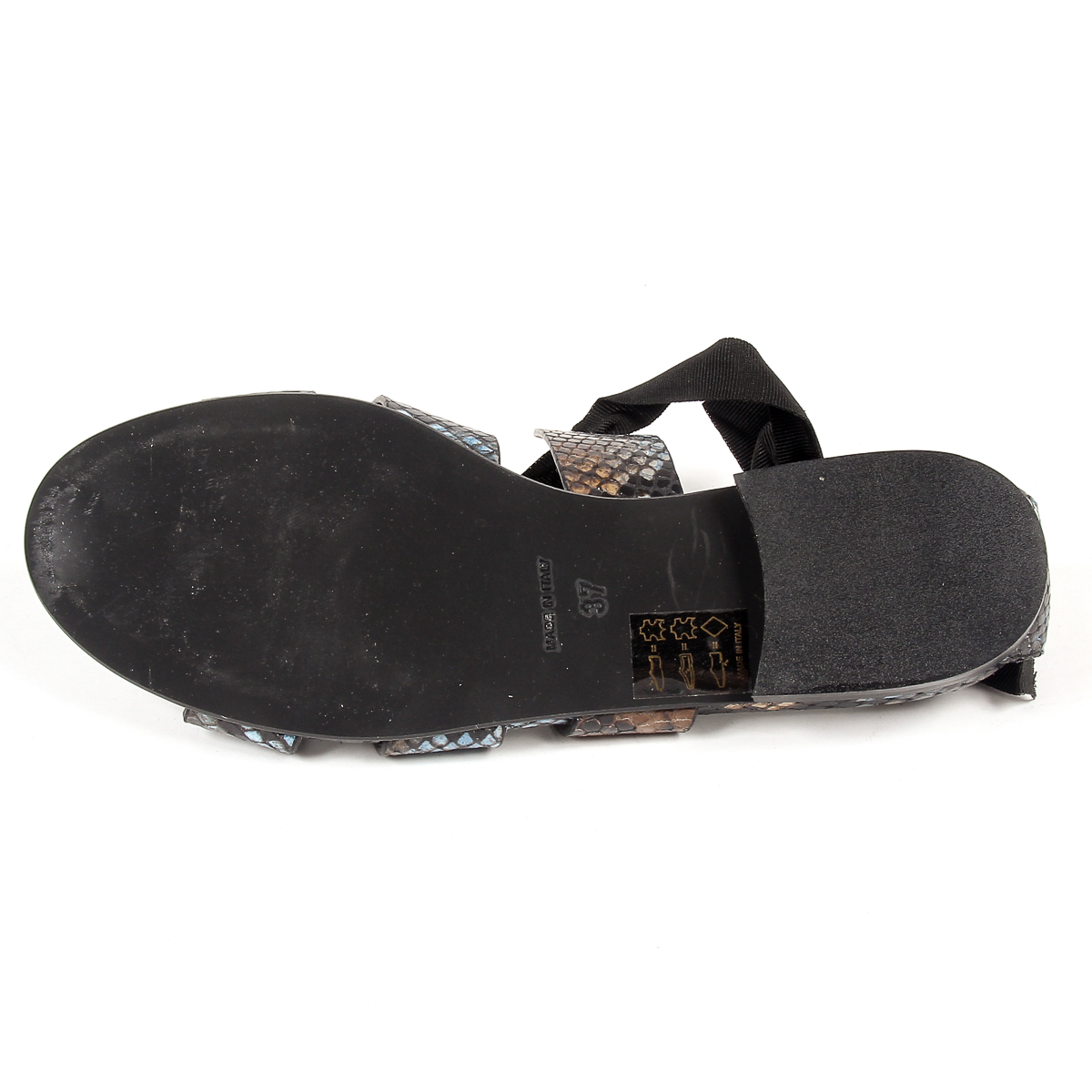 V 1969 Italia Sandalia plana para mujer Multicolor MORA