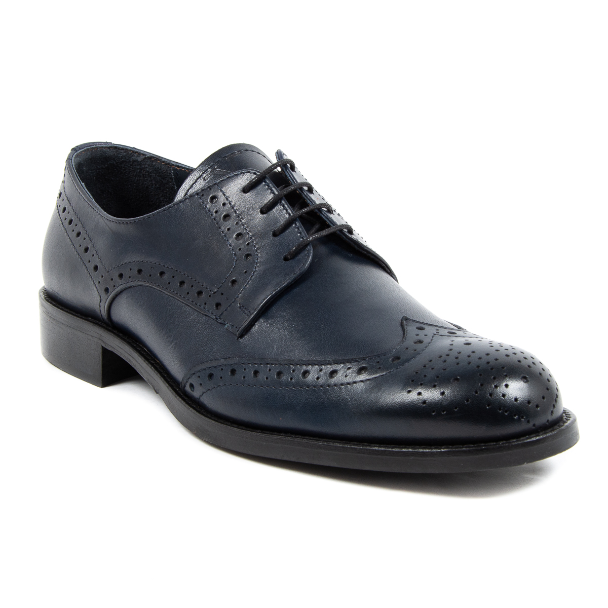 V 1969 Italia - Zapato brogue para hombre, color azul, VERNON