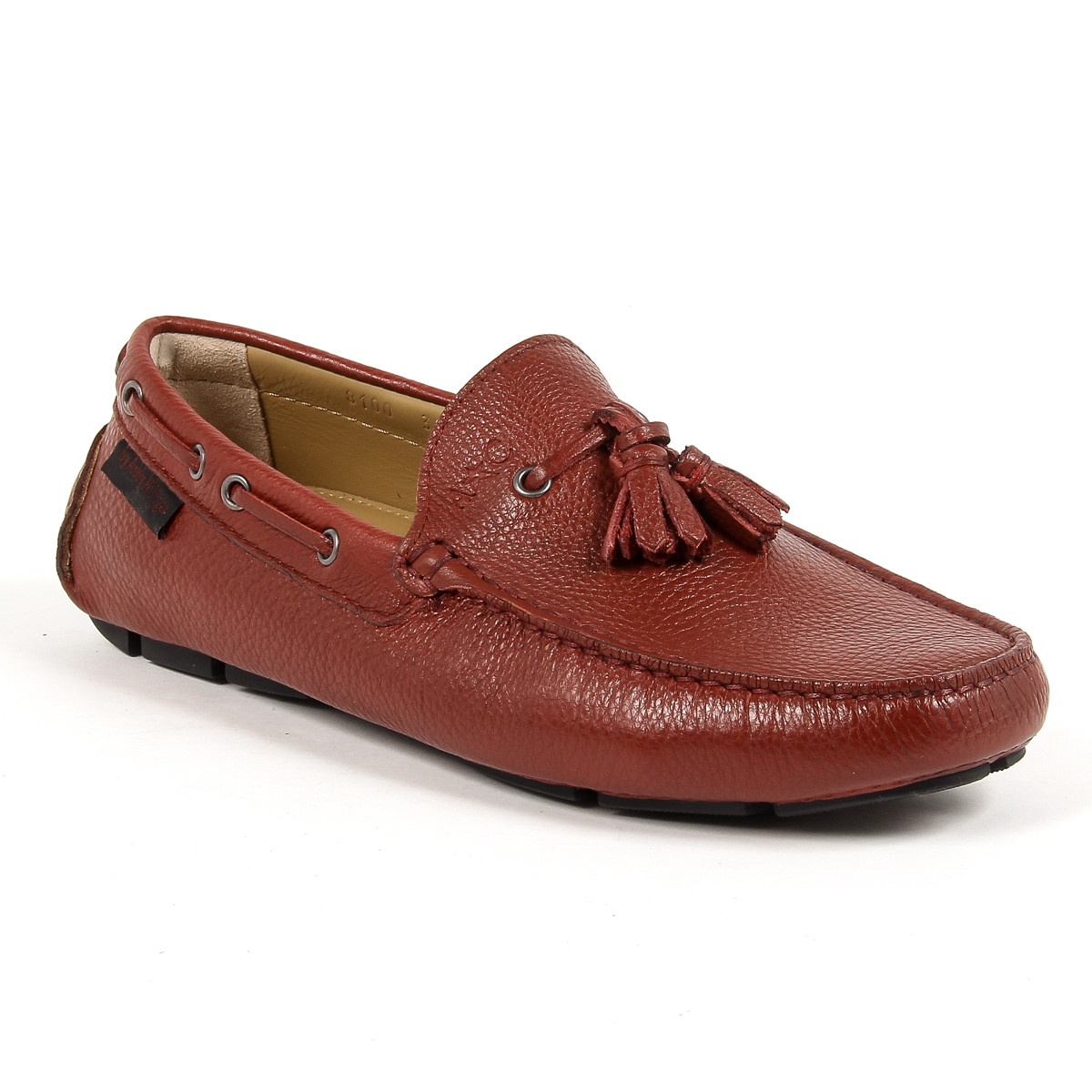 Mocasín Andrew Charles para hombre rojo JEREMY