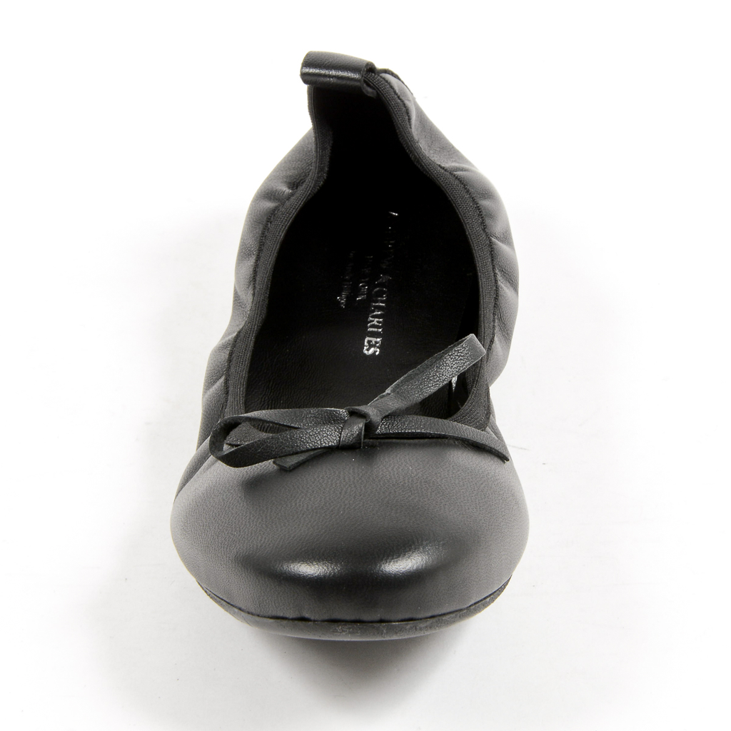 Andrew Charles Womens Soft Ballerina Black GWEN