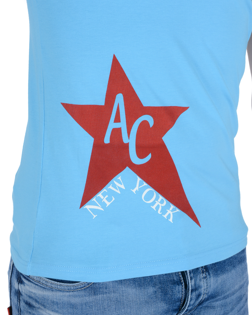 Camiseta para hombre Andrew Charles KENAN AZURE S6