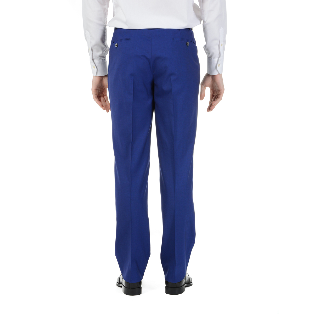 Corneliani Mens Suit Long Sleeves Blue Super 160's