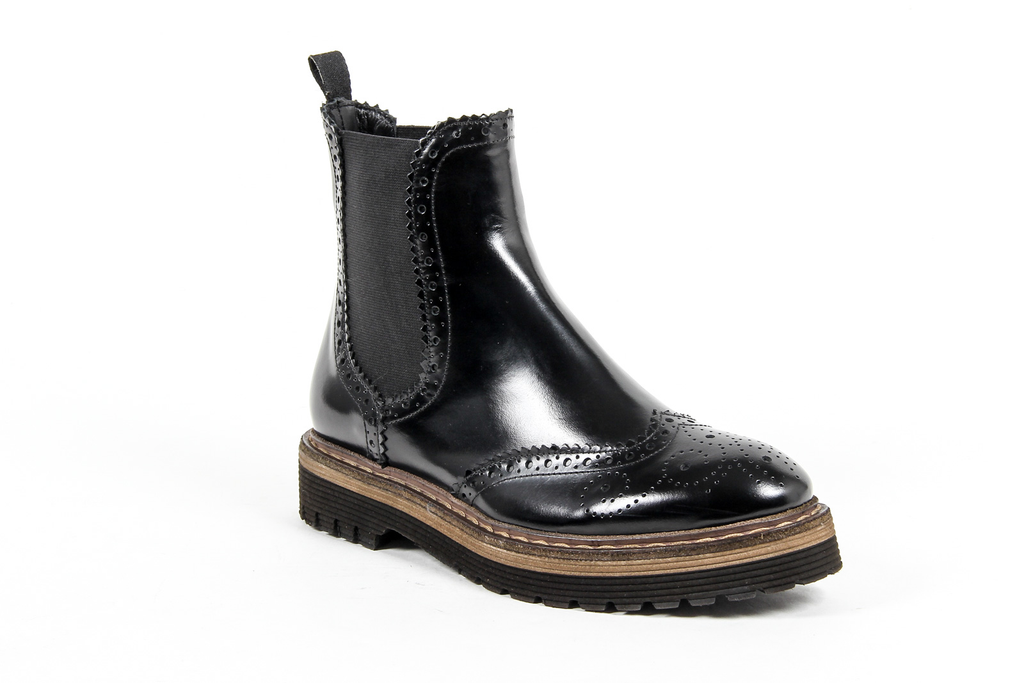 V 1969 Italia Womens Ankle Boot Black FAIRY