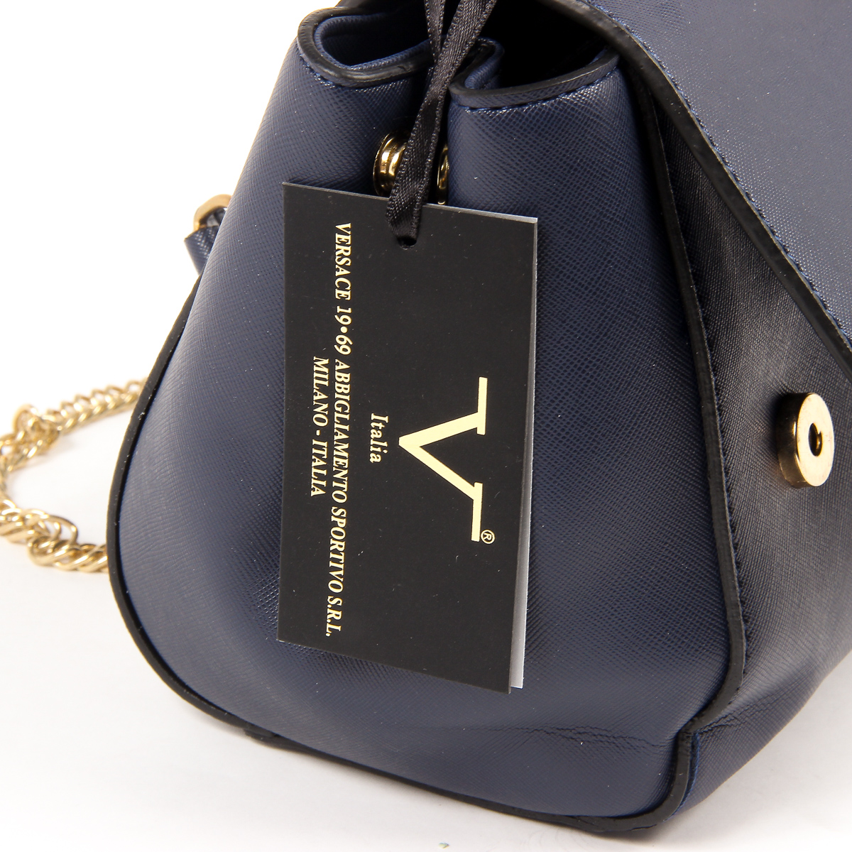 V 1969 Italia Womens Handbag Dark Blue PRISCILLA