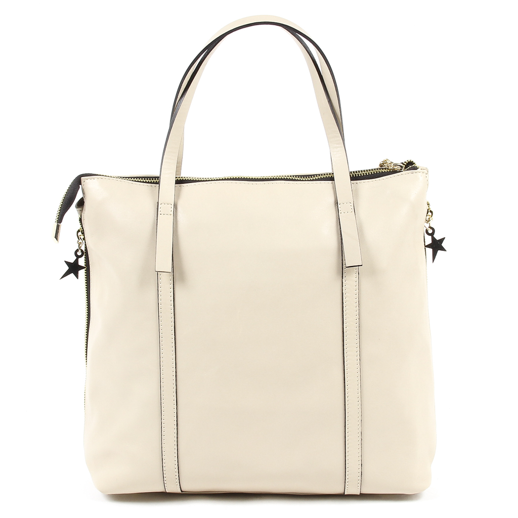 Bolso de mano para mujer Andrew Charles Beige YAZMIN
