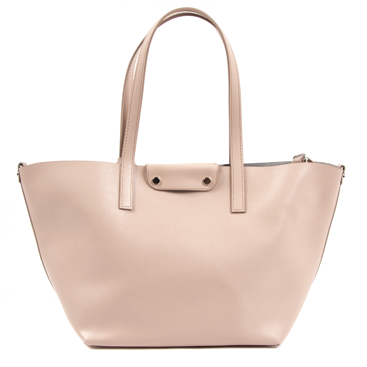 Bolso de mano para mujer V 1969 Italia en color rosa JERSEY