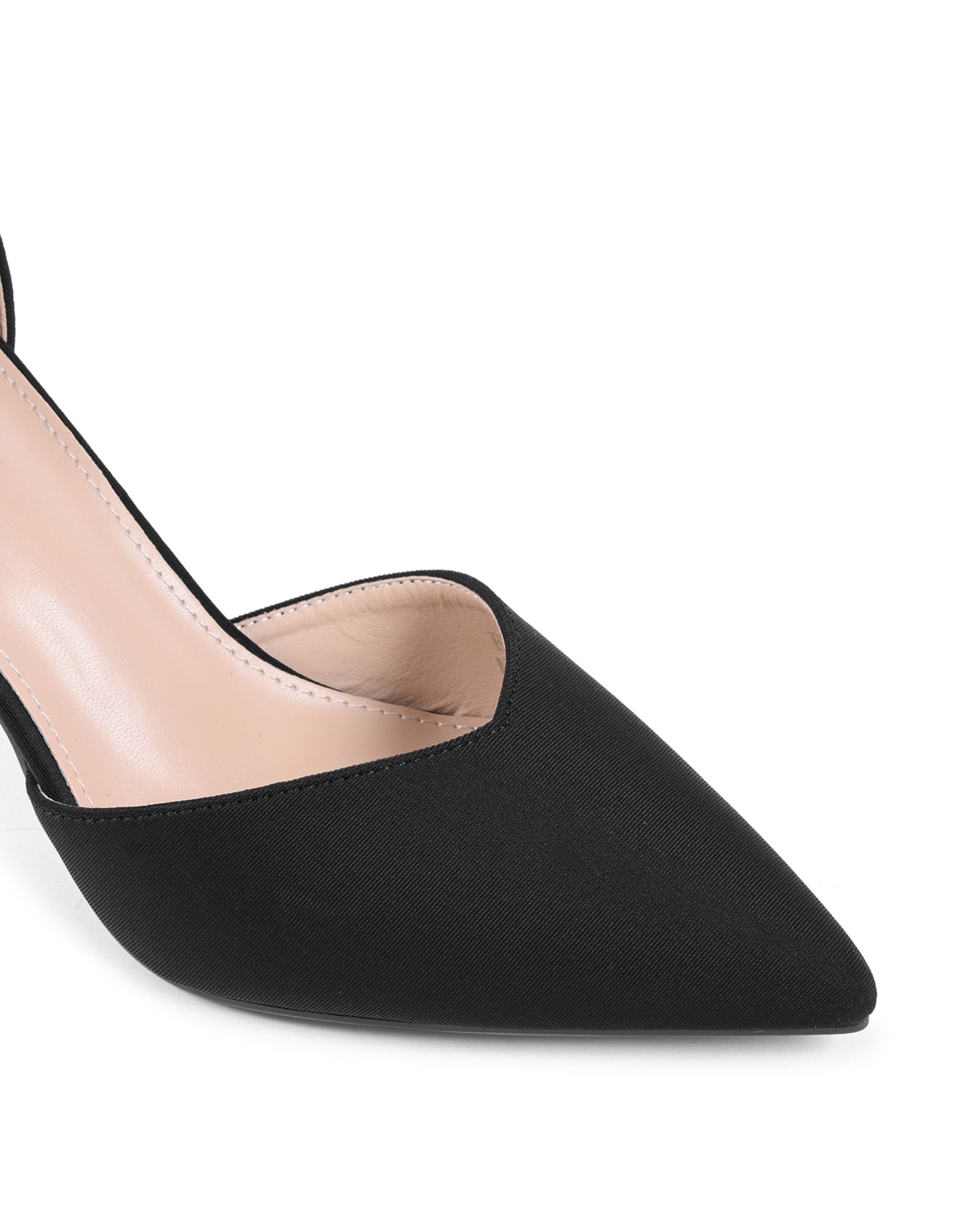 19V69 Italia - Zapatos de salón con tira al tobillo para mujer, color negro, F2929 NERO