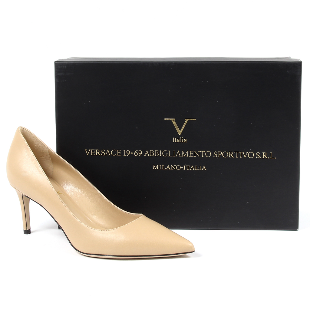 V 1969 Italia Womens Pump Beige ASIA