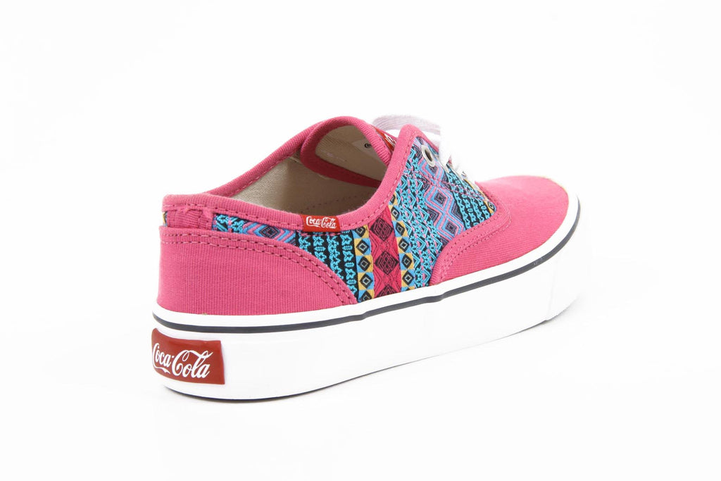 Zapatillas de mujer Coca Cola CCA0713 KICK ETNIC PINK