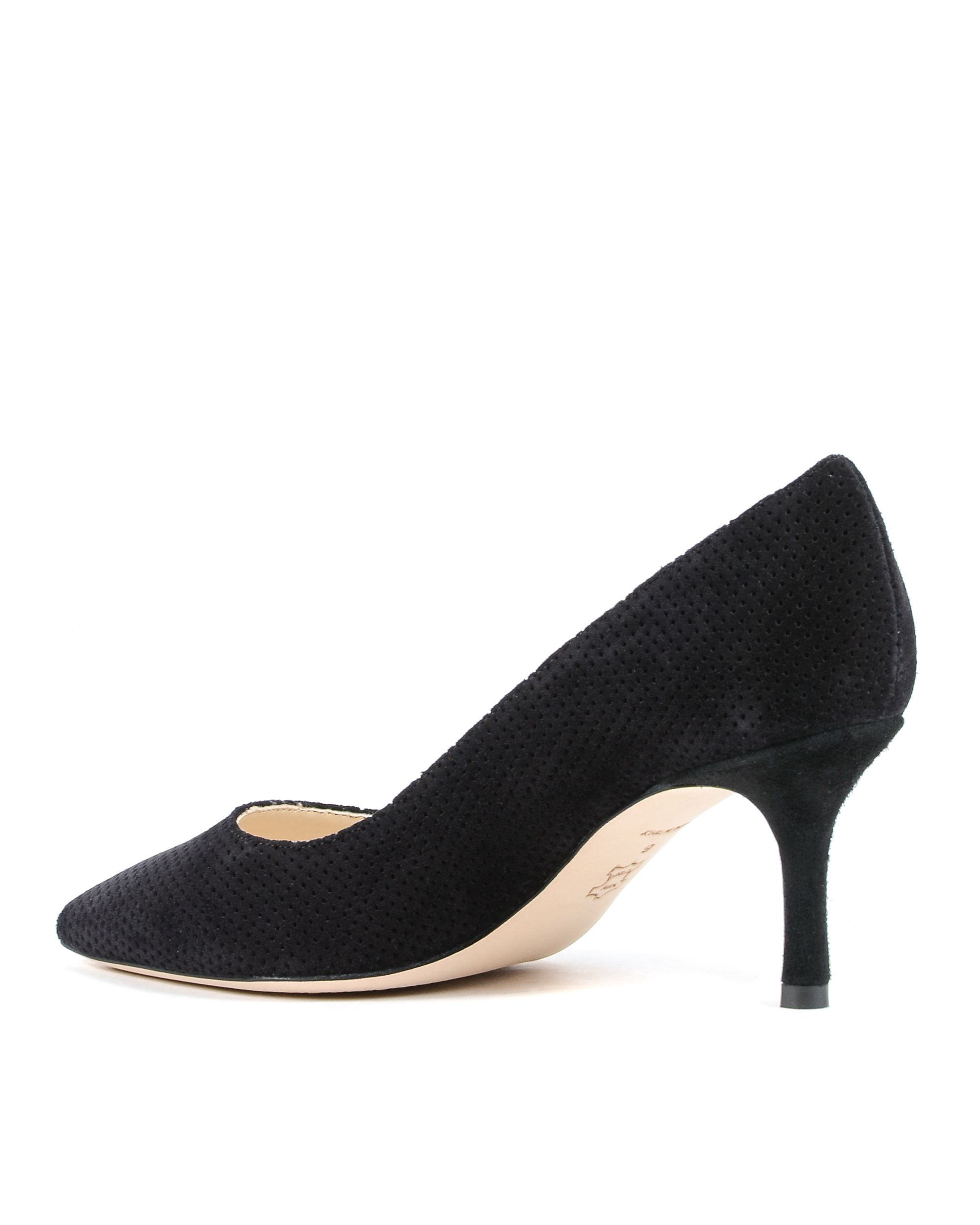 19V69 Italia Zapatos de salón para mujer negros DEC65 CAM TRAF NERO