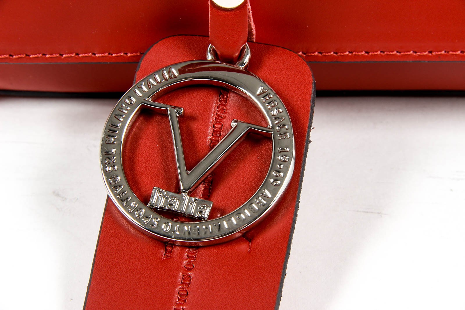 Bolso de mano para mujer V 1969 Italia V015-S RUGA ROSSO