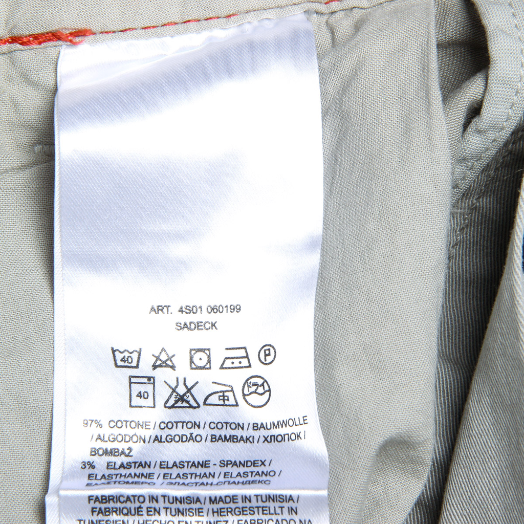 Pantalones cortos Andrew Charles para hombre gris claro SADECK