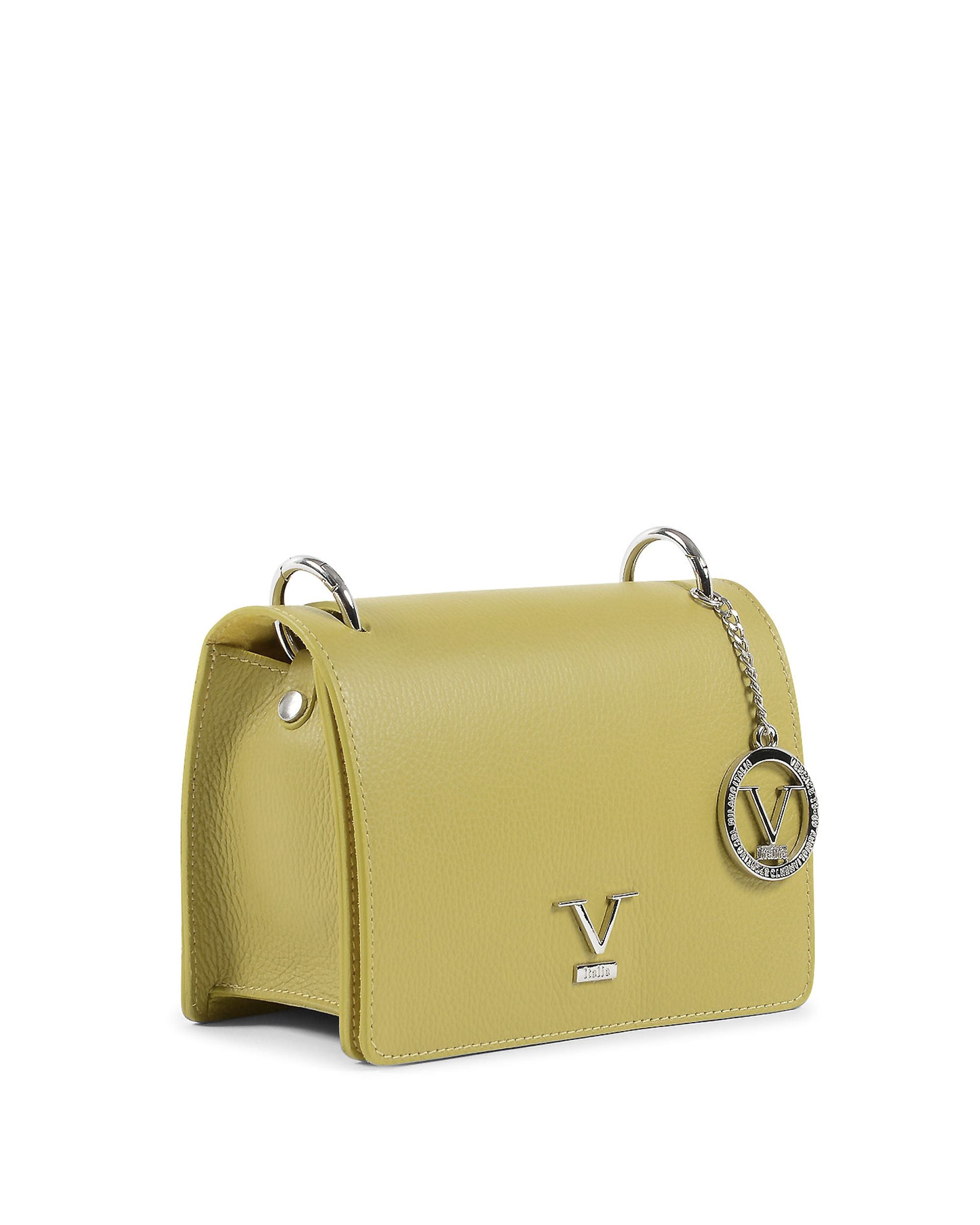 V Italia Womens Handbag Green V1758 CERVO PISTACCHIO