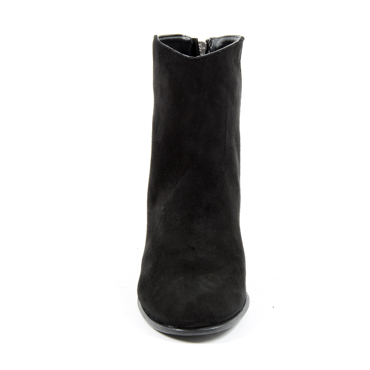 Andrew Charles Womens Heeled Ankle Boot Black LINDA