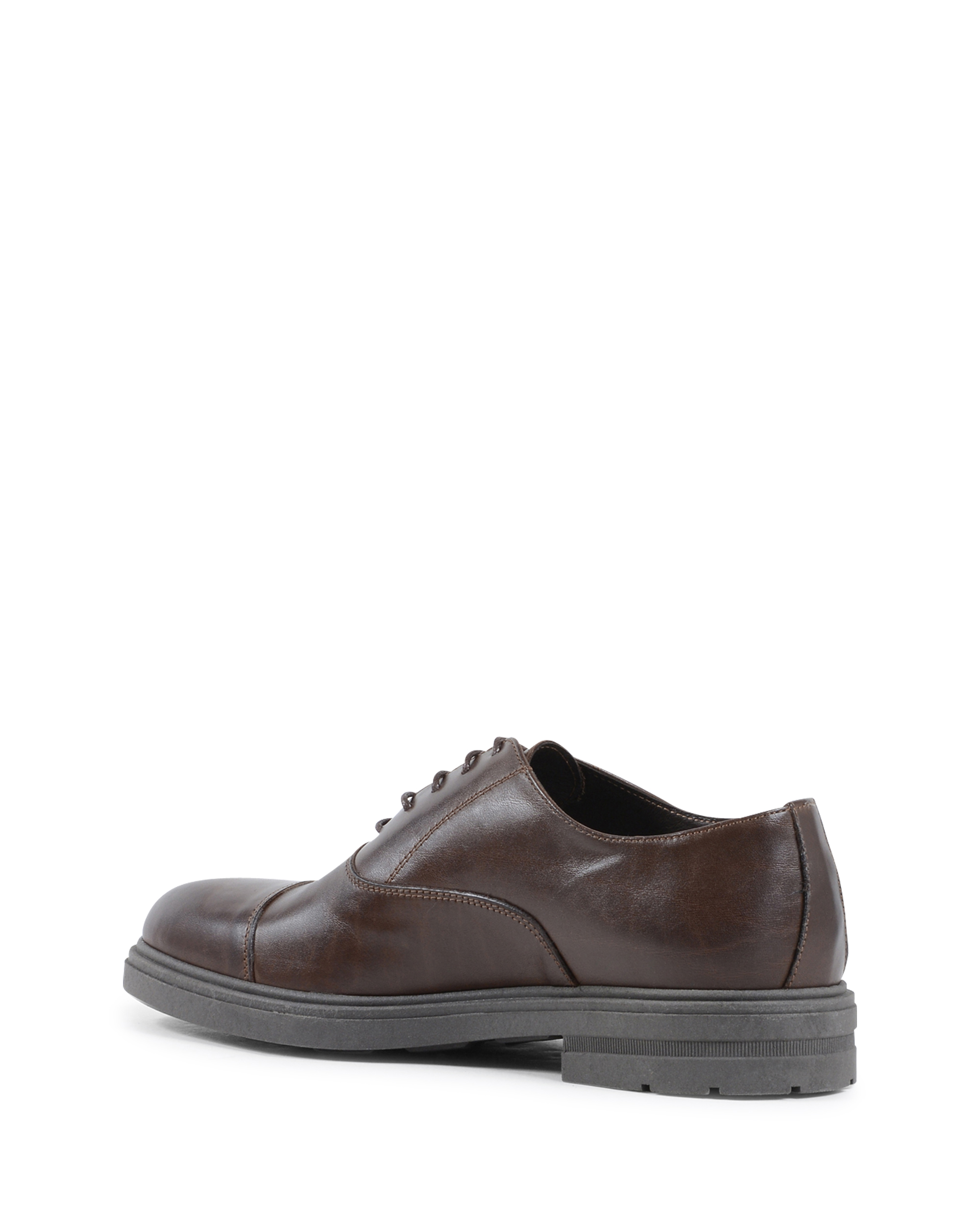 19V69 Italia Zapato clásico para hombre marrón 913L P VITELLO T. MORO