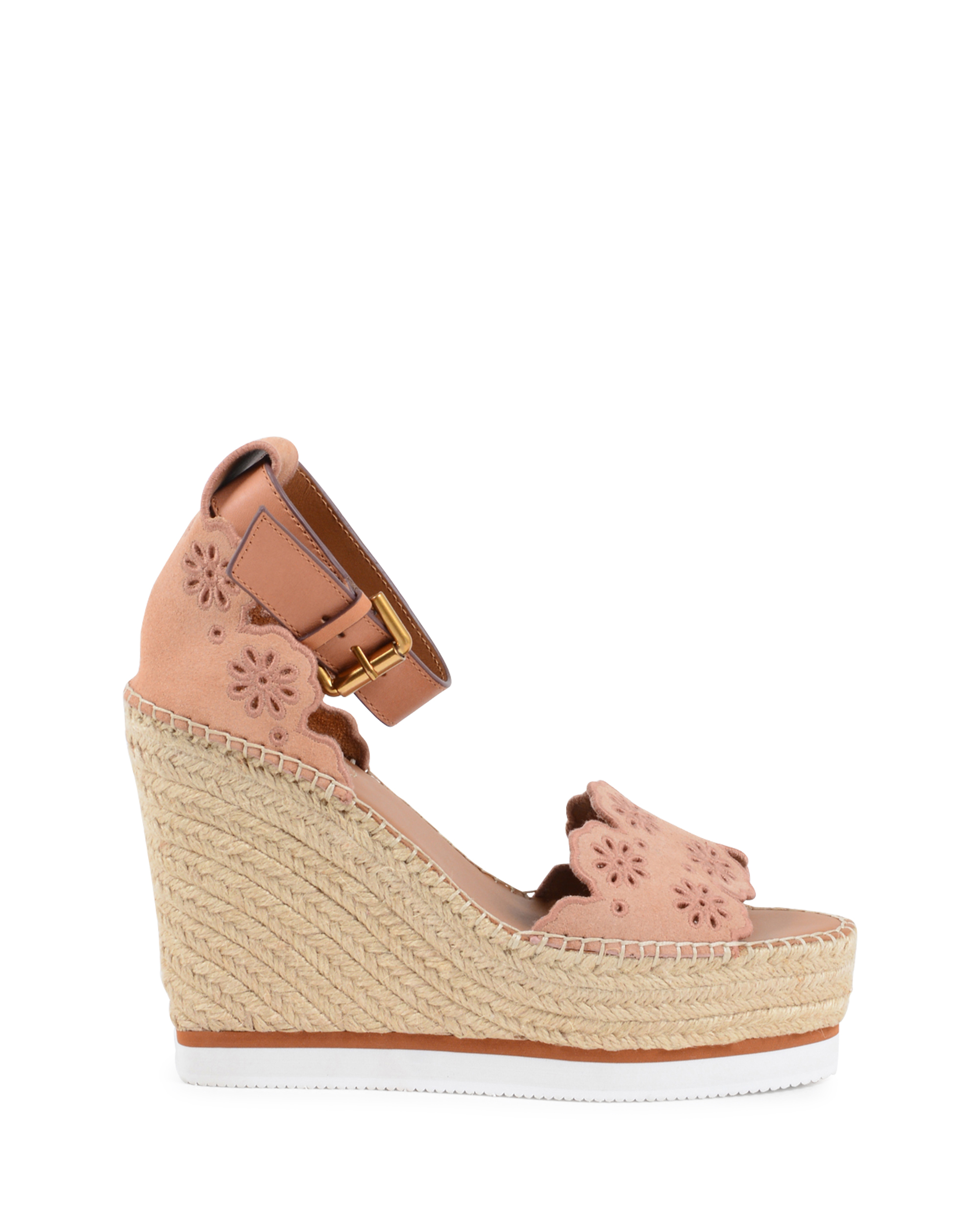 ChloÃ¨ Womens Wedge Sandal SB30202 CIPRIA CUOIO