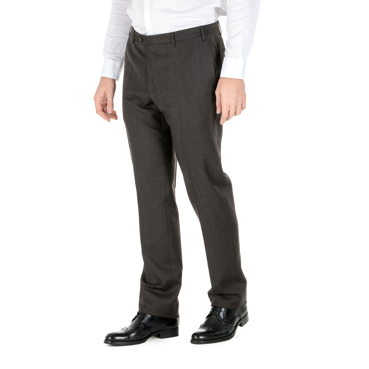 Pantalones Corneliani para hombre gris oscuro