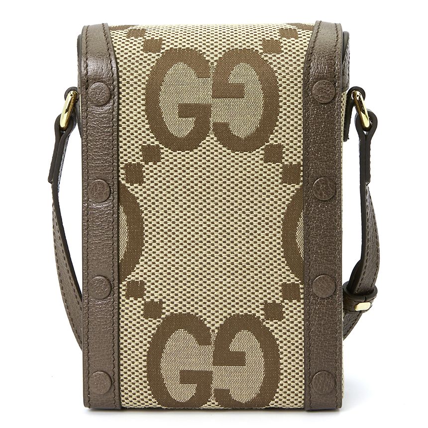 Bolso de hombro para hombre con monograma GG Horsebit