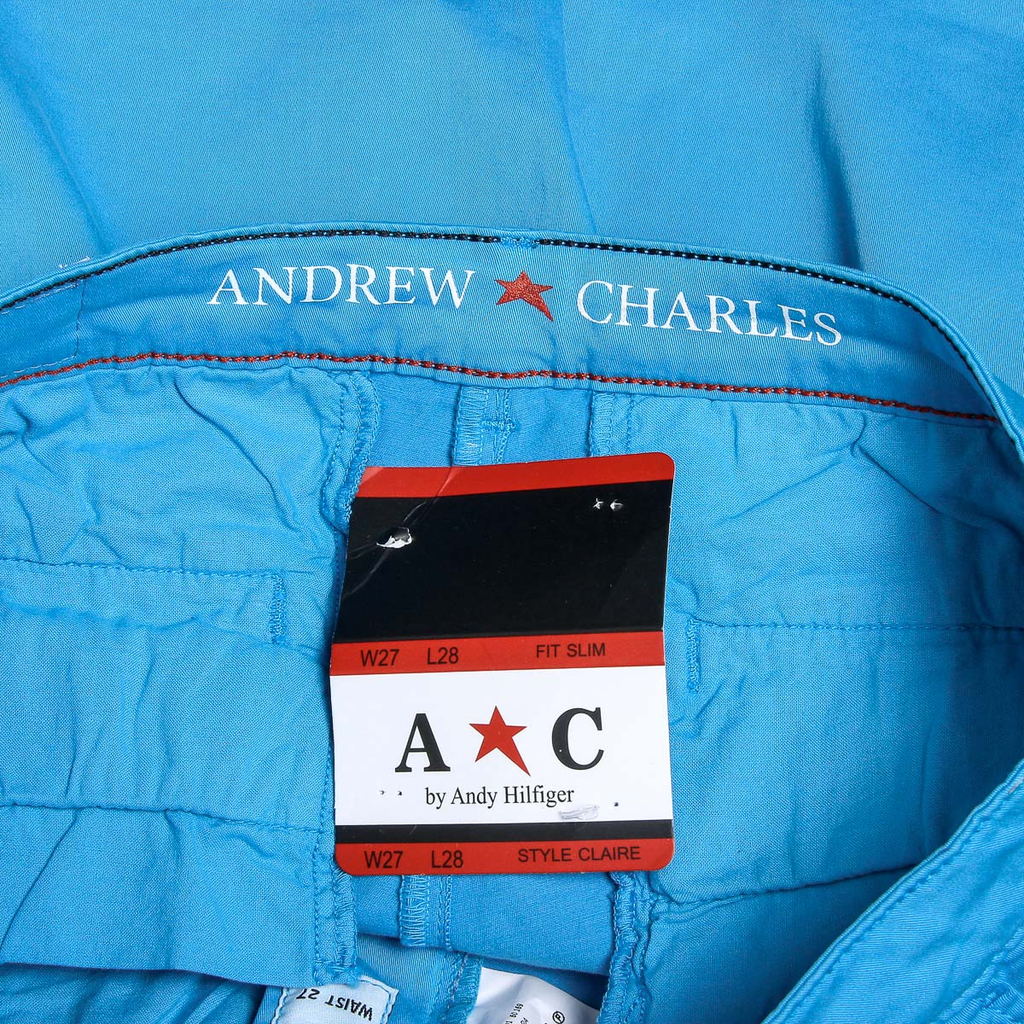 Pantalones cortos Andrew Charles para mujer azul claro SAFIA