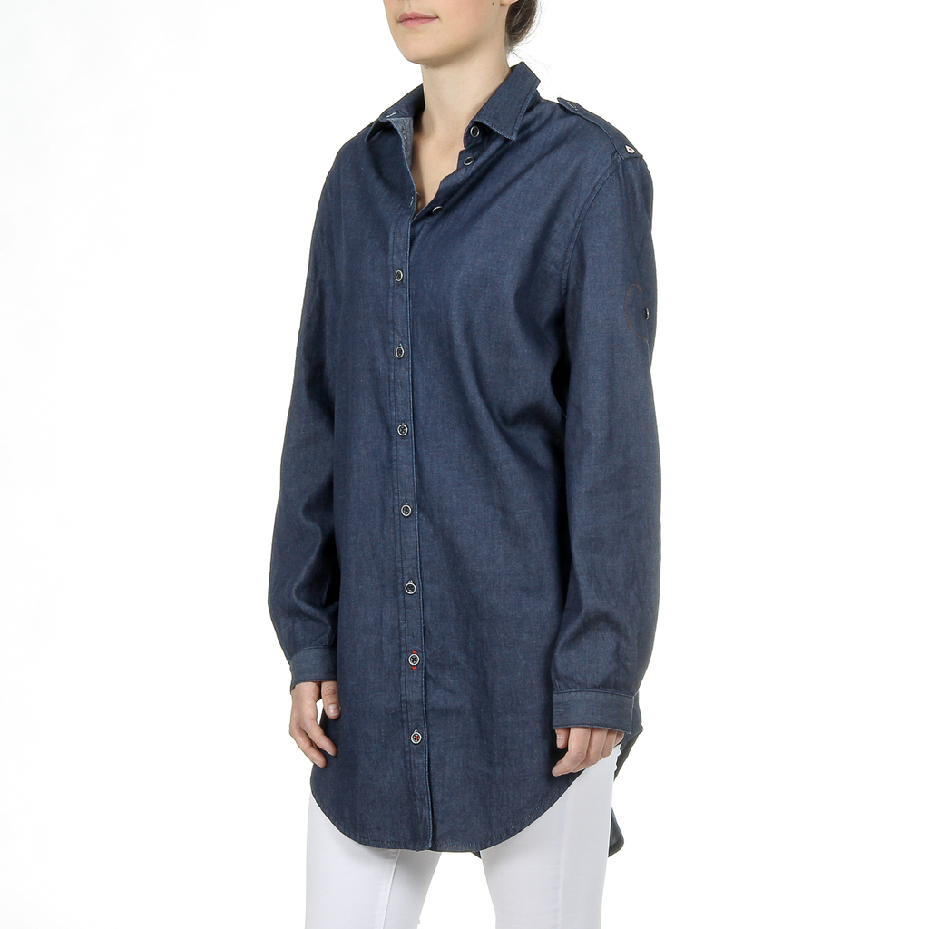 Camisa vaquera de manga larga para mujer de Andrew Charles CAMILIA