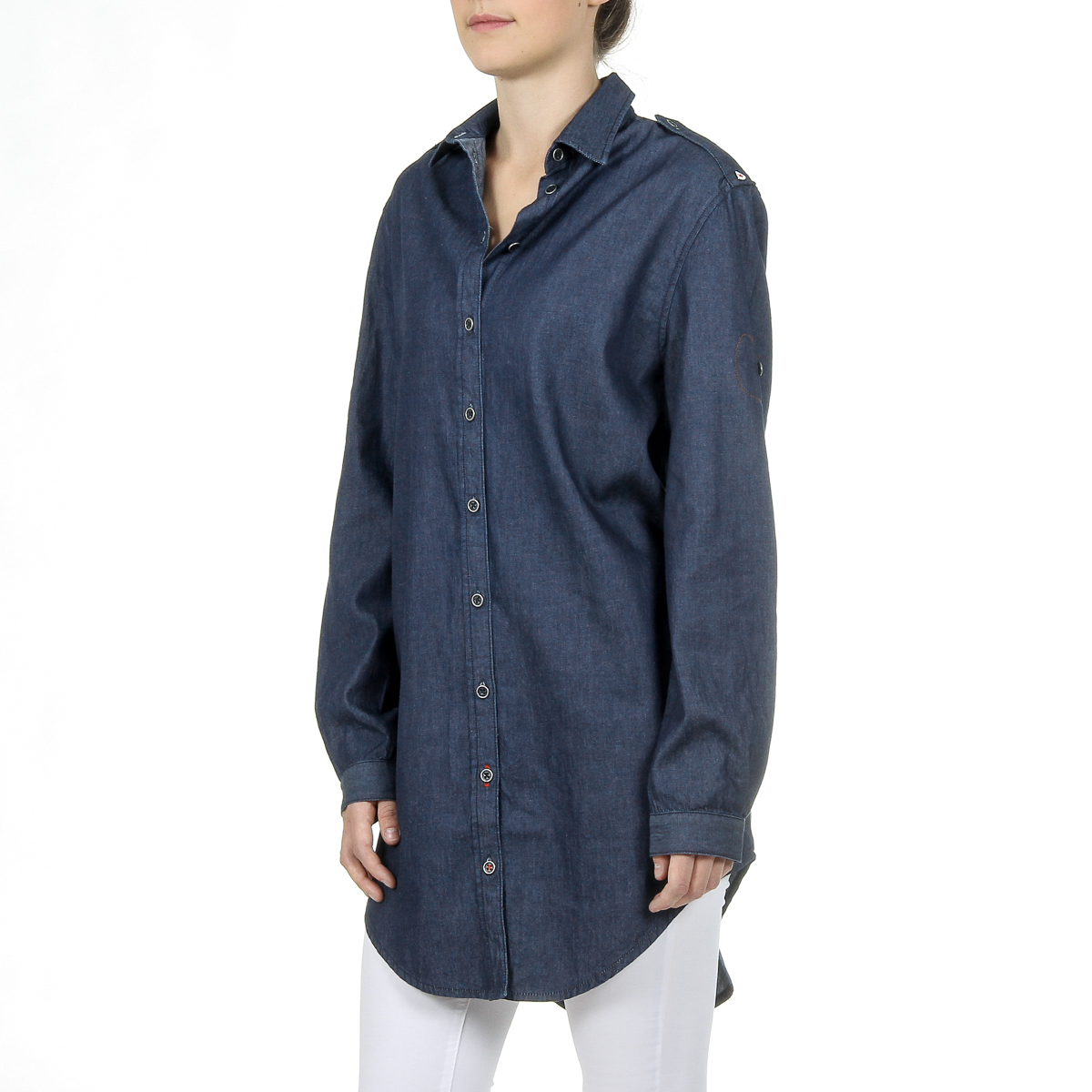 Camisa vaquera de manga larga para mujer de Andrew Charles CAMILIA