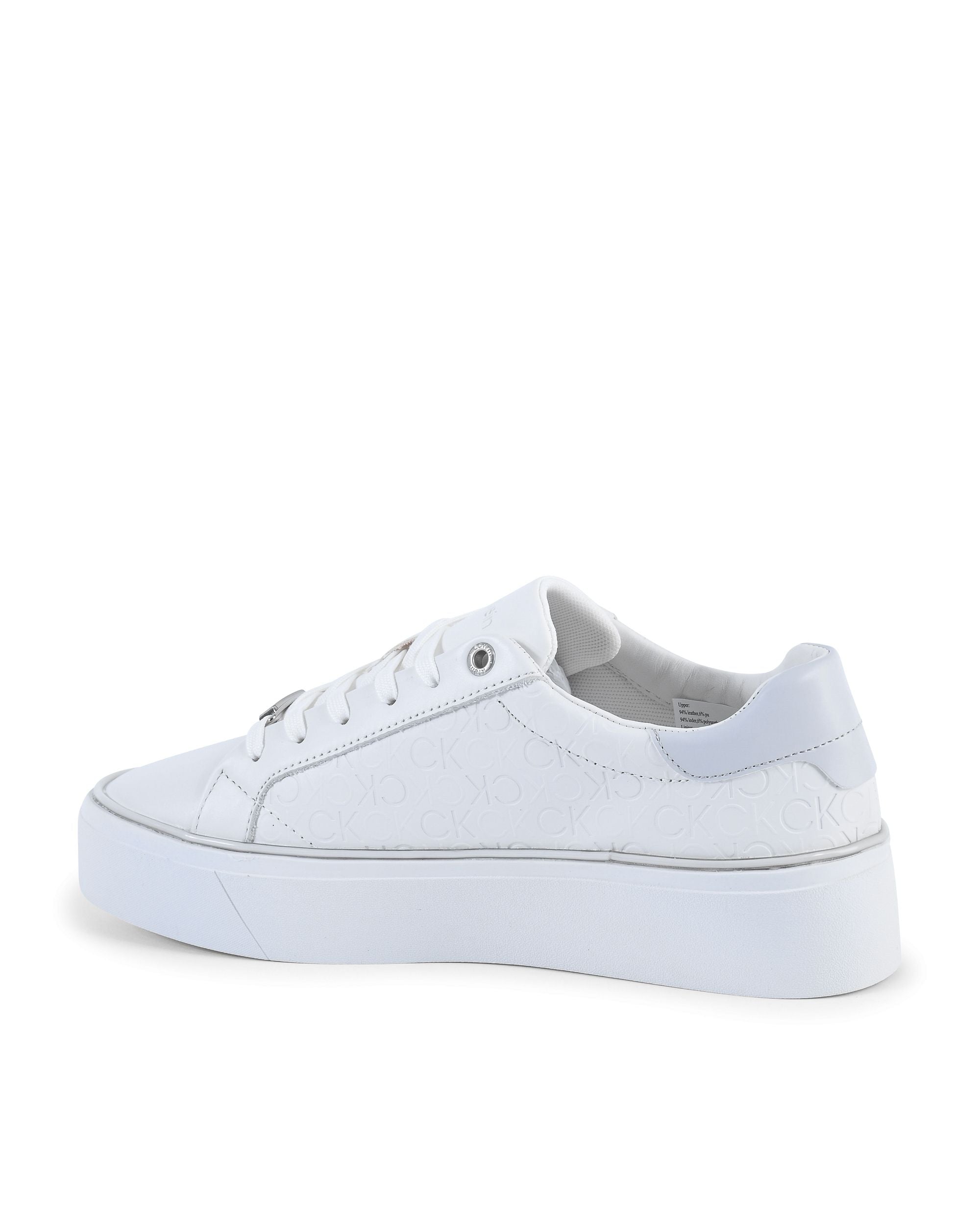 Calvin Klein Womens Sneaker White HW0HW018700K9