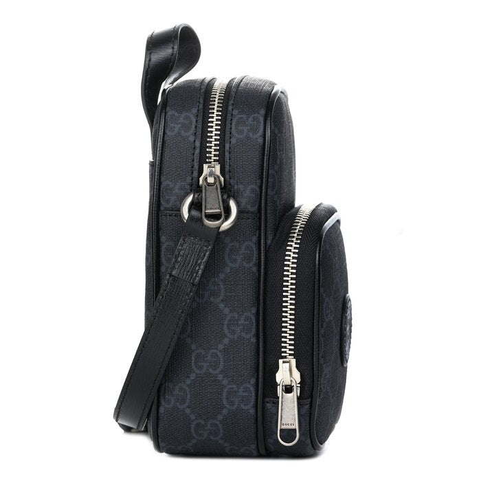 Bolso bandolera Gucci GG Supreme negro