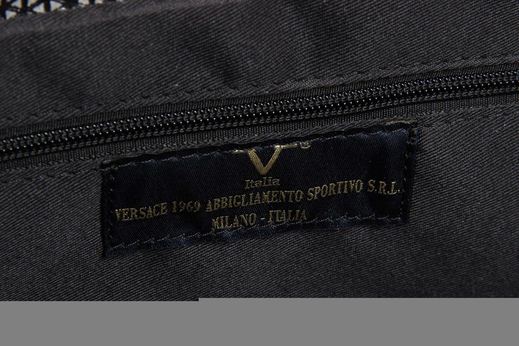 V 1969 Italia Bolso de Mujer V016-S RUGA STAMPATO GRIGIO