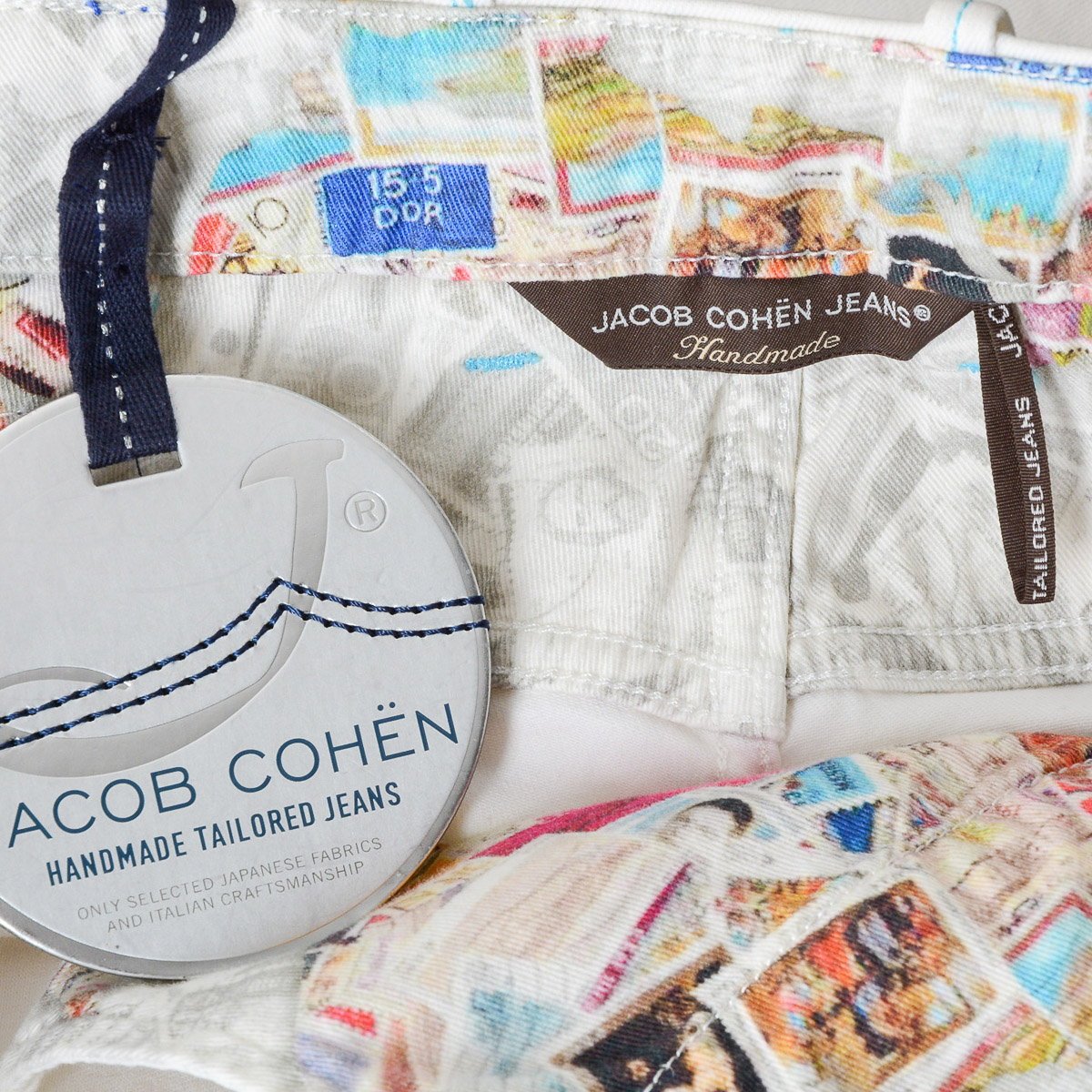 Jacob Cohen Mens Pants J688 White