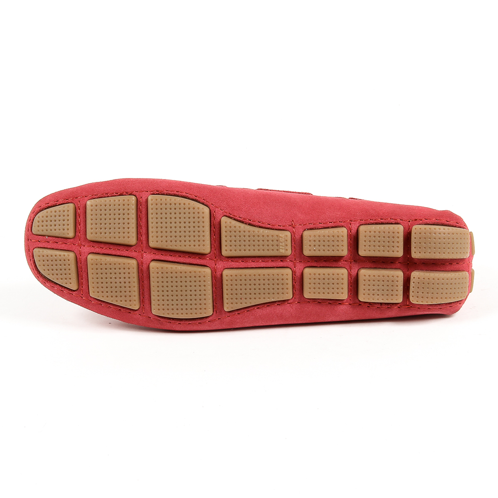 Mocasín Andrew Charles para mujer rojo GIULY