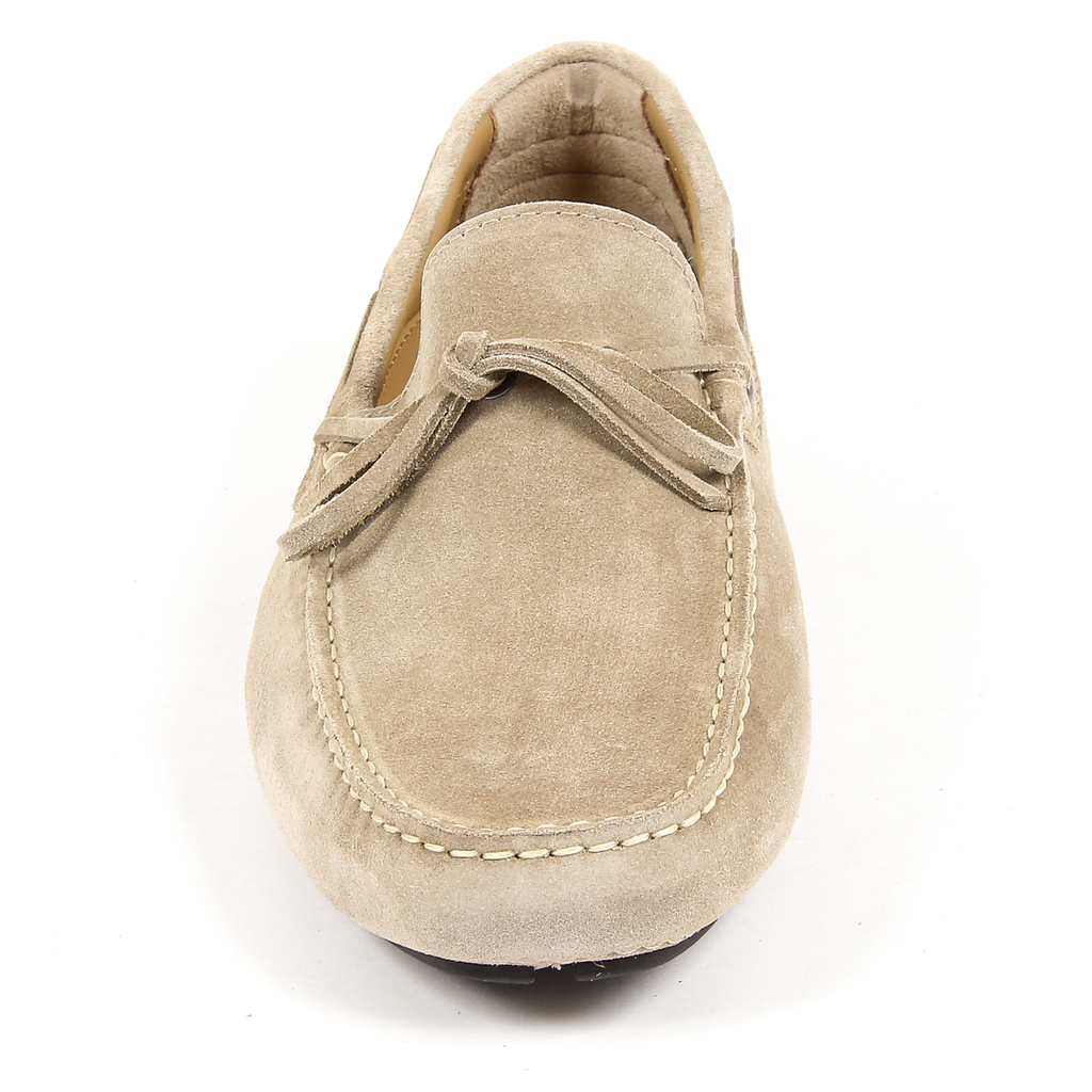 Mocasines V 1969 Italia para hombre color topo ADAM