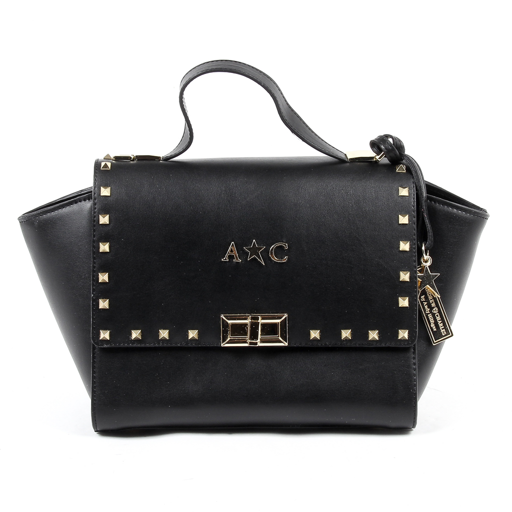 Bolso de mano Andrew Charles para mujer, color negro, JAIME