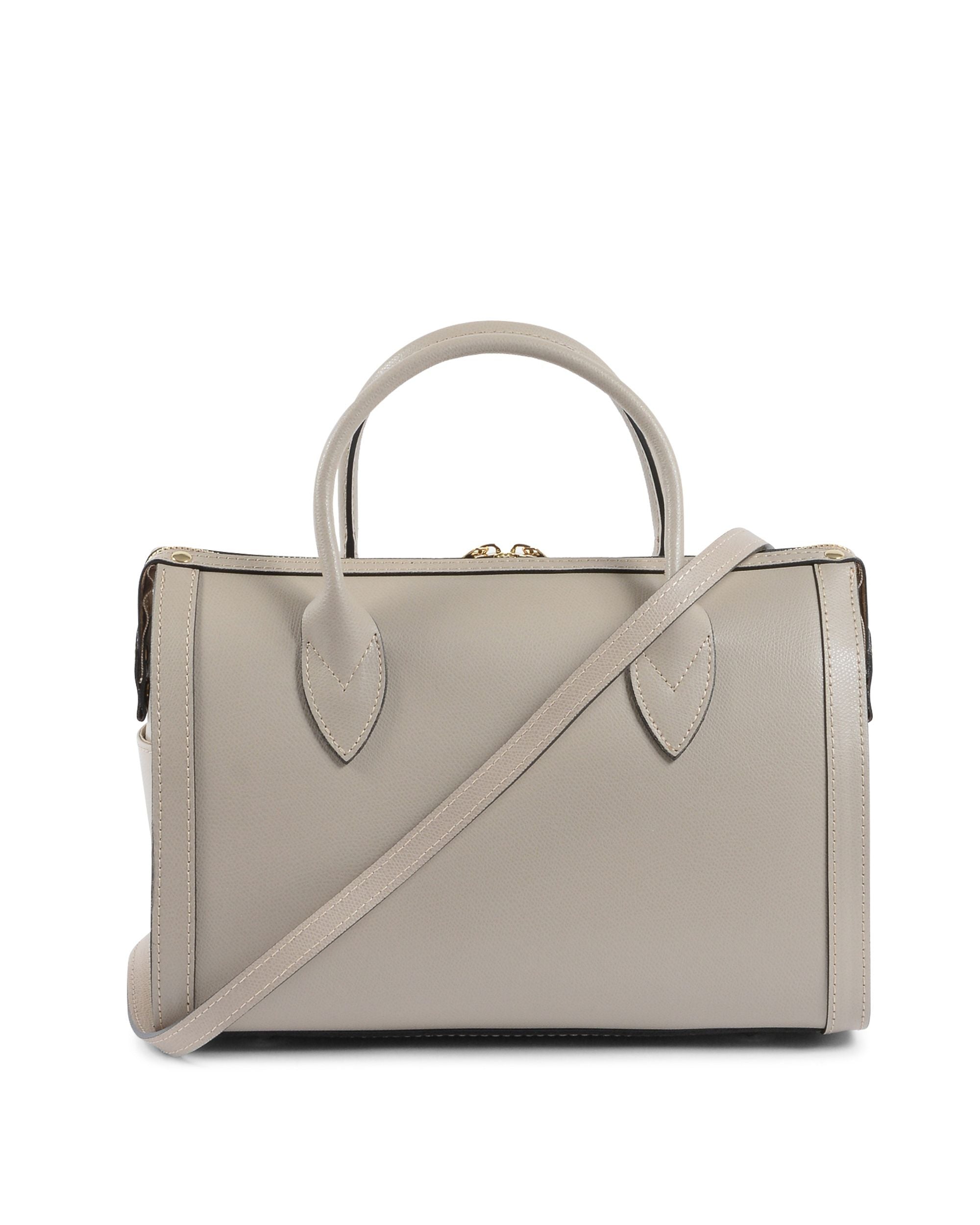 Bolso de mano para mujer V Italia Taupe V014-G PALMELLATO TAUPE