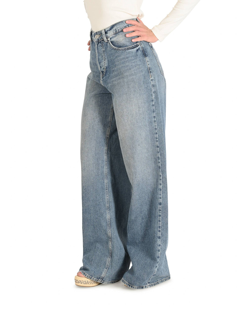 Vaqueros de mezclilla para mujer LTB 51645 55039 LOTTIE