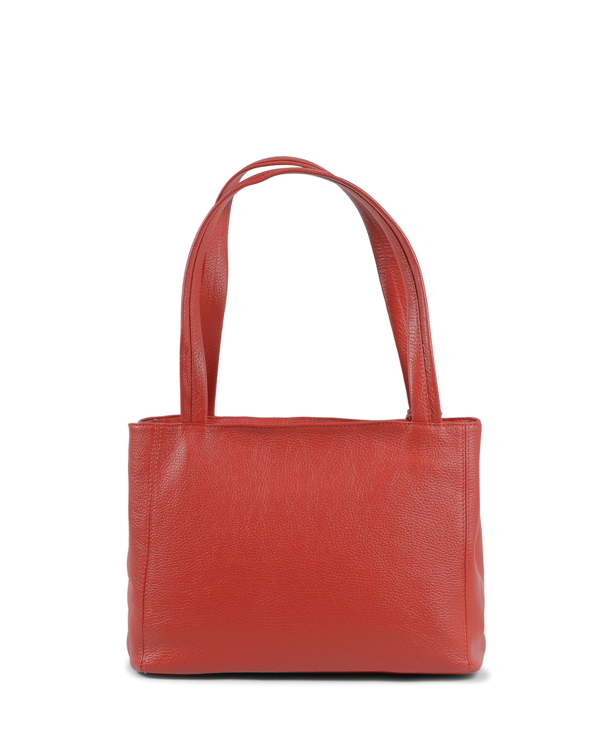 Bolso de mano para mujer V Italia rojo VE0792 ROSSO