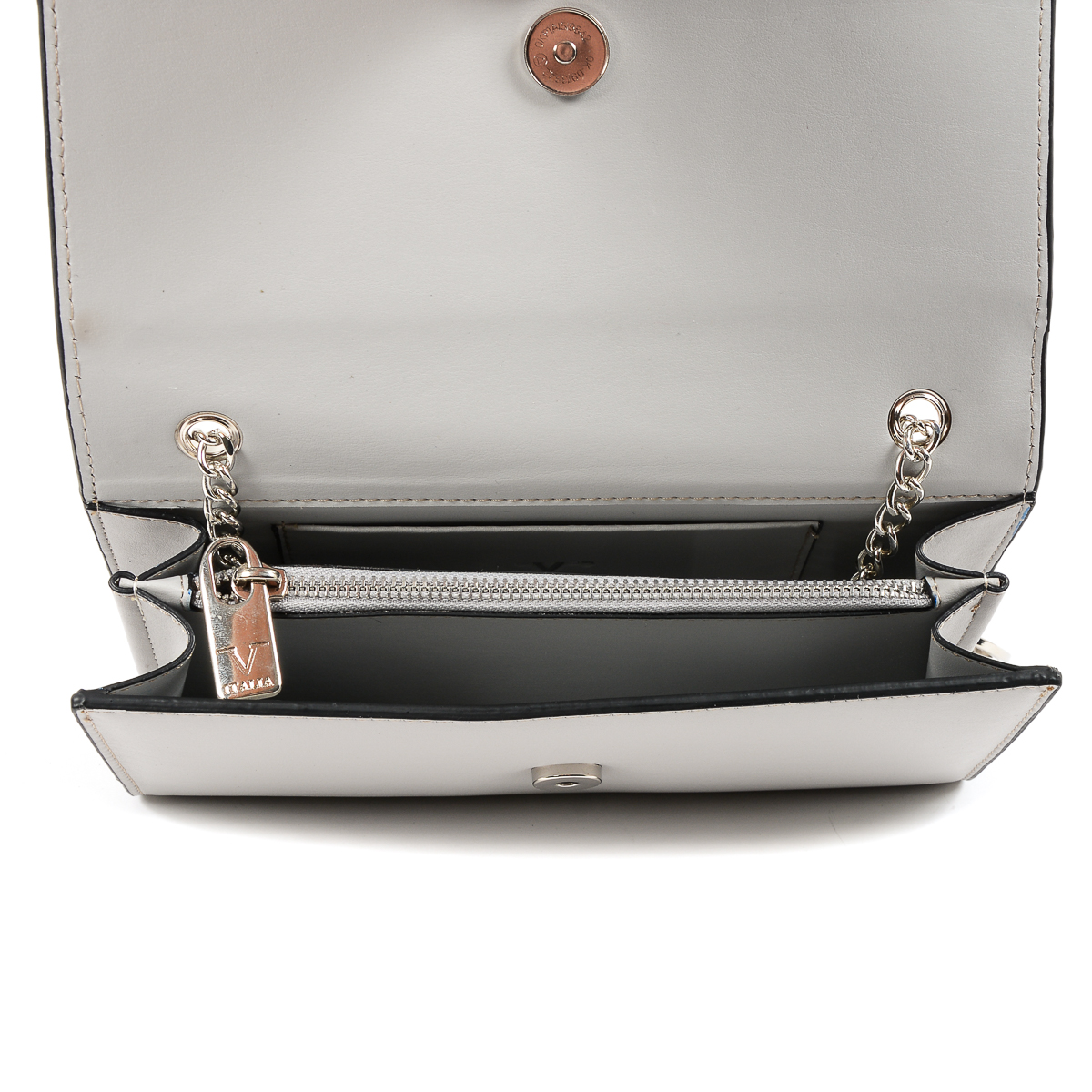 V 1969 Italia Womens Handbag Grey BOLLA
