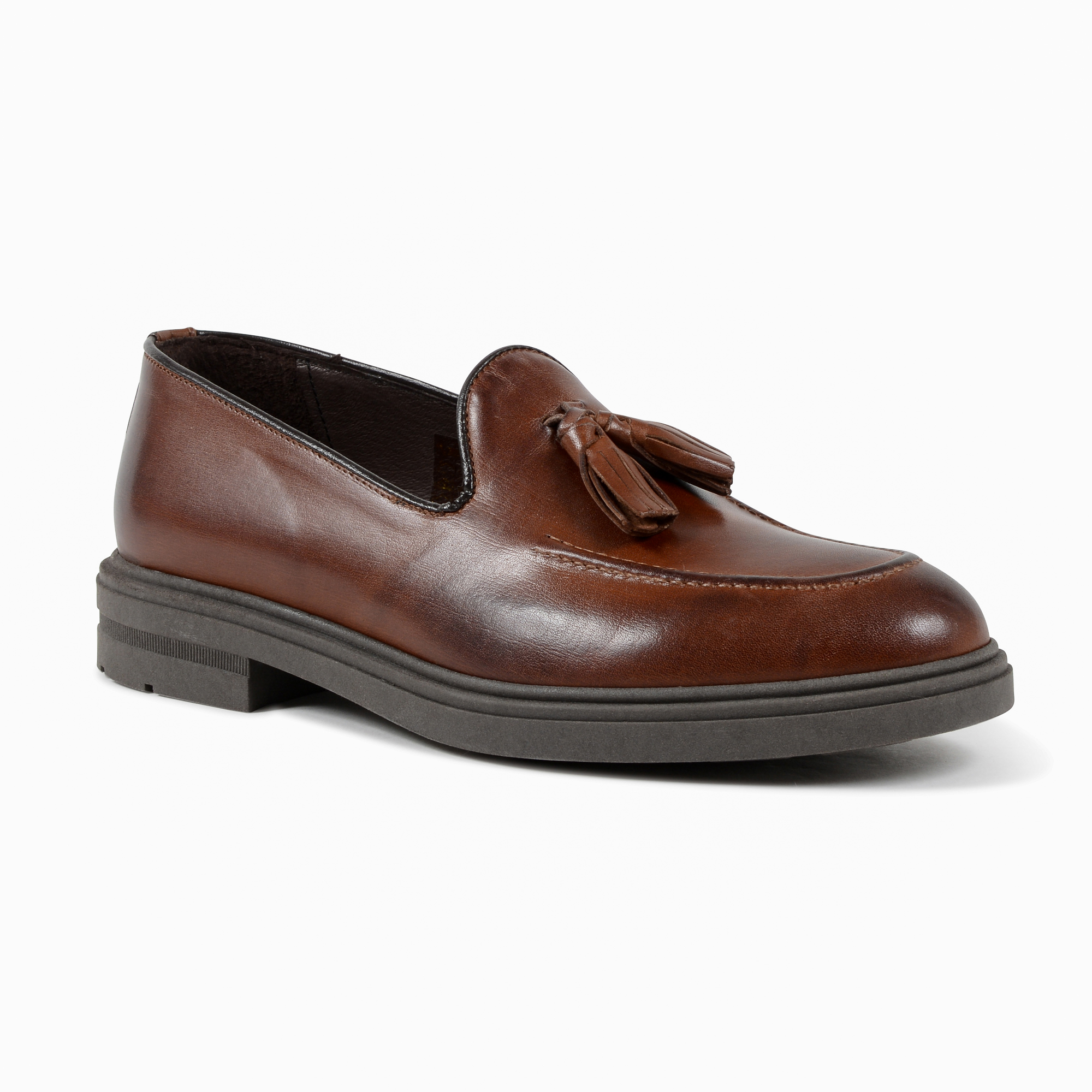 19V69 Italia Mocasín Hombre Marrón 001 P VITELLO CUOIO