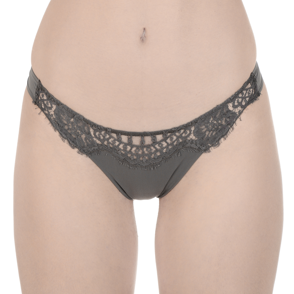 La Perla Top para mujer, color gris oscuro