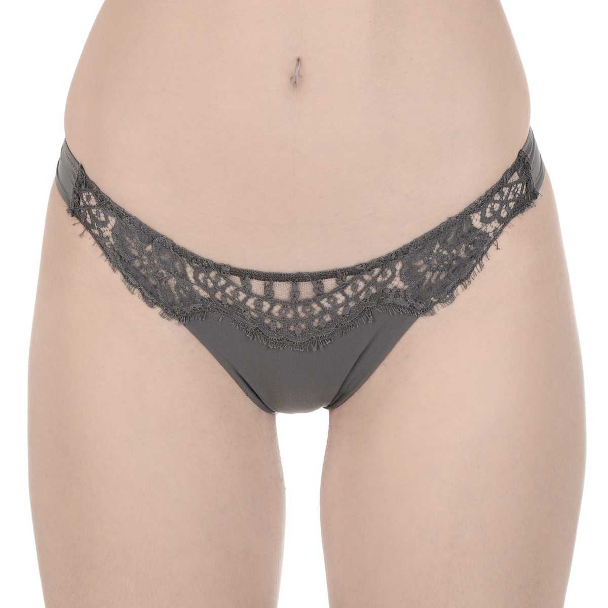 La Perla Top para mujer, color gris oscuro