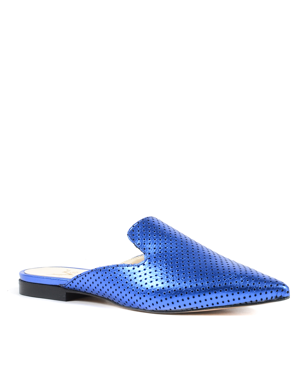 19V69 Italia Chanclas Mujer Lamè Azul 4747 SABOT TRAF LAM BLU
