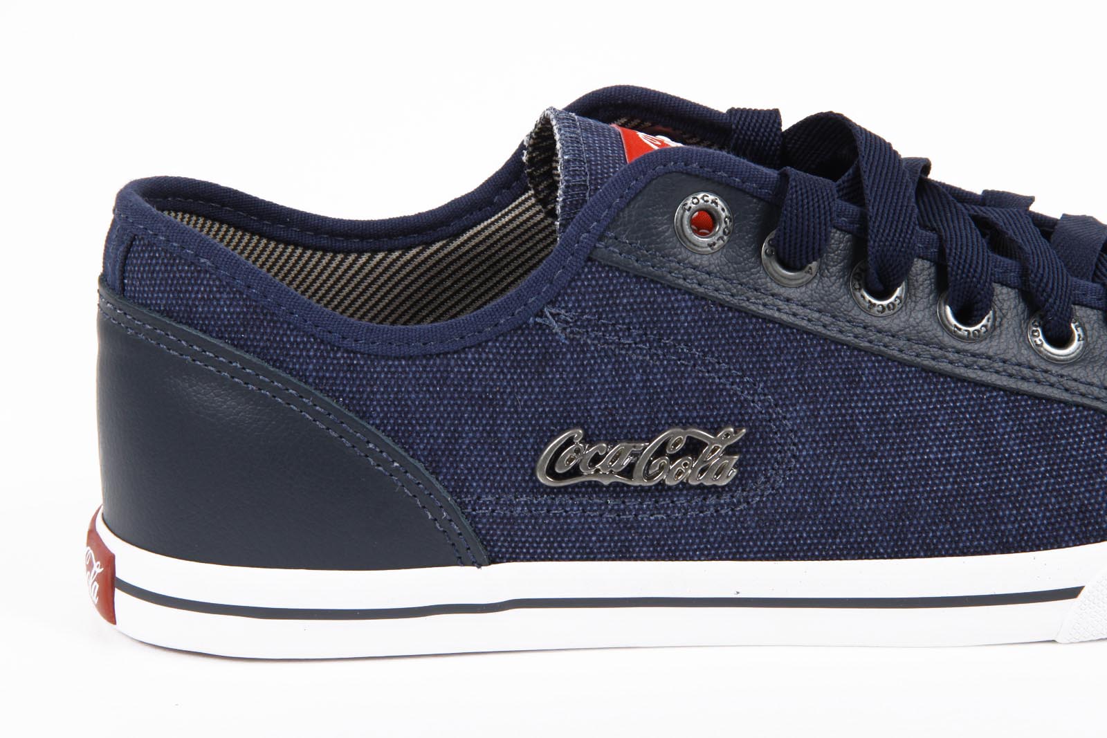Zapatillas Coca Cola para hombre CCA0745 MODERN CASUAL 2 PETROL
