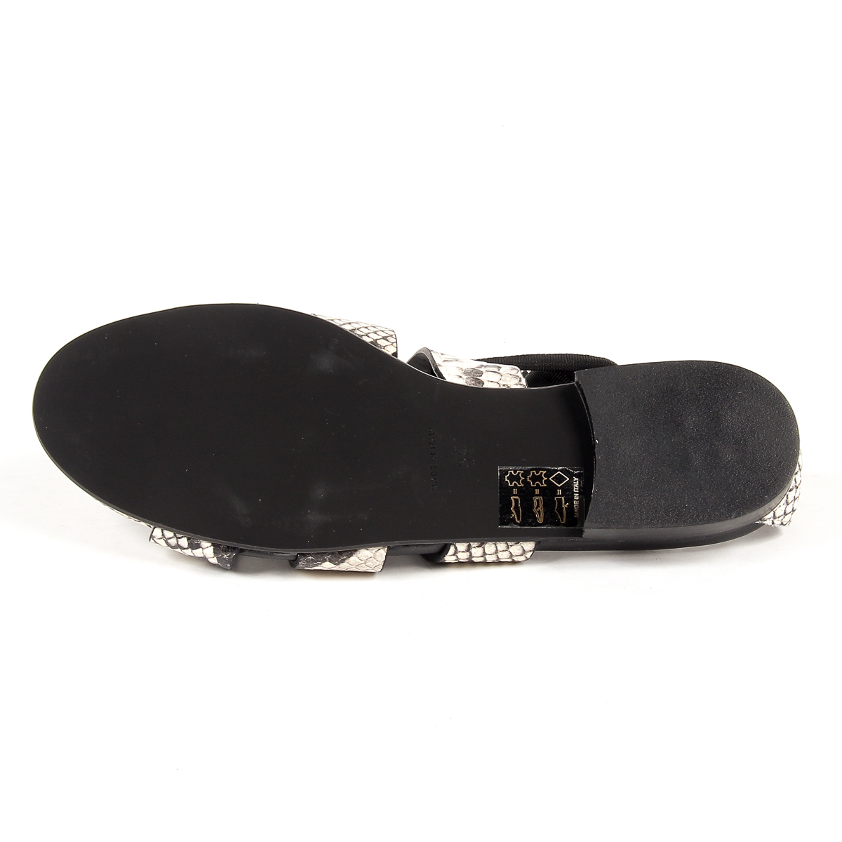 V 1969 Italia Sandalia plana para mujer Multicolor MORA