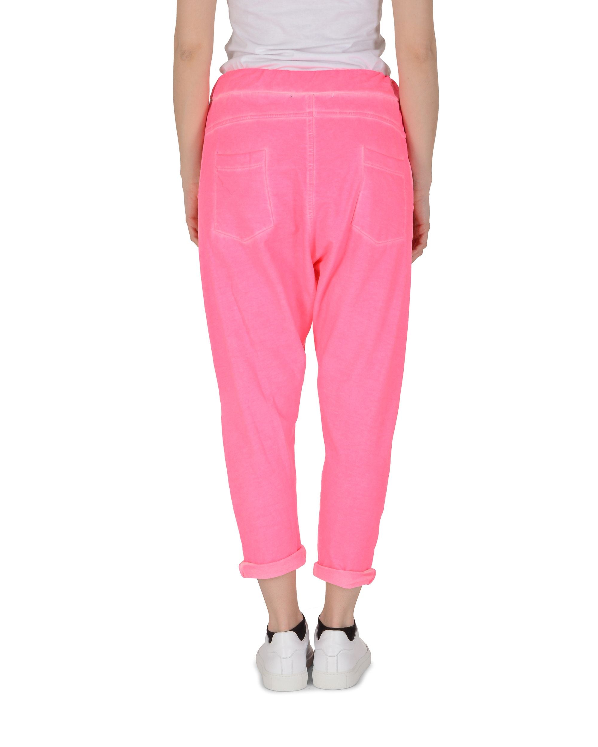 19V69 Italia Pantalones de mujer Fuxia FUNKY FUXIA