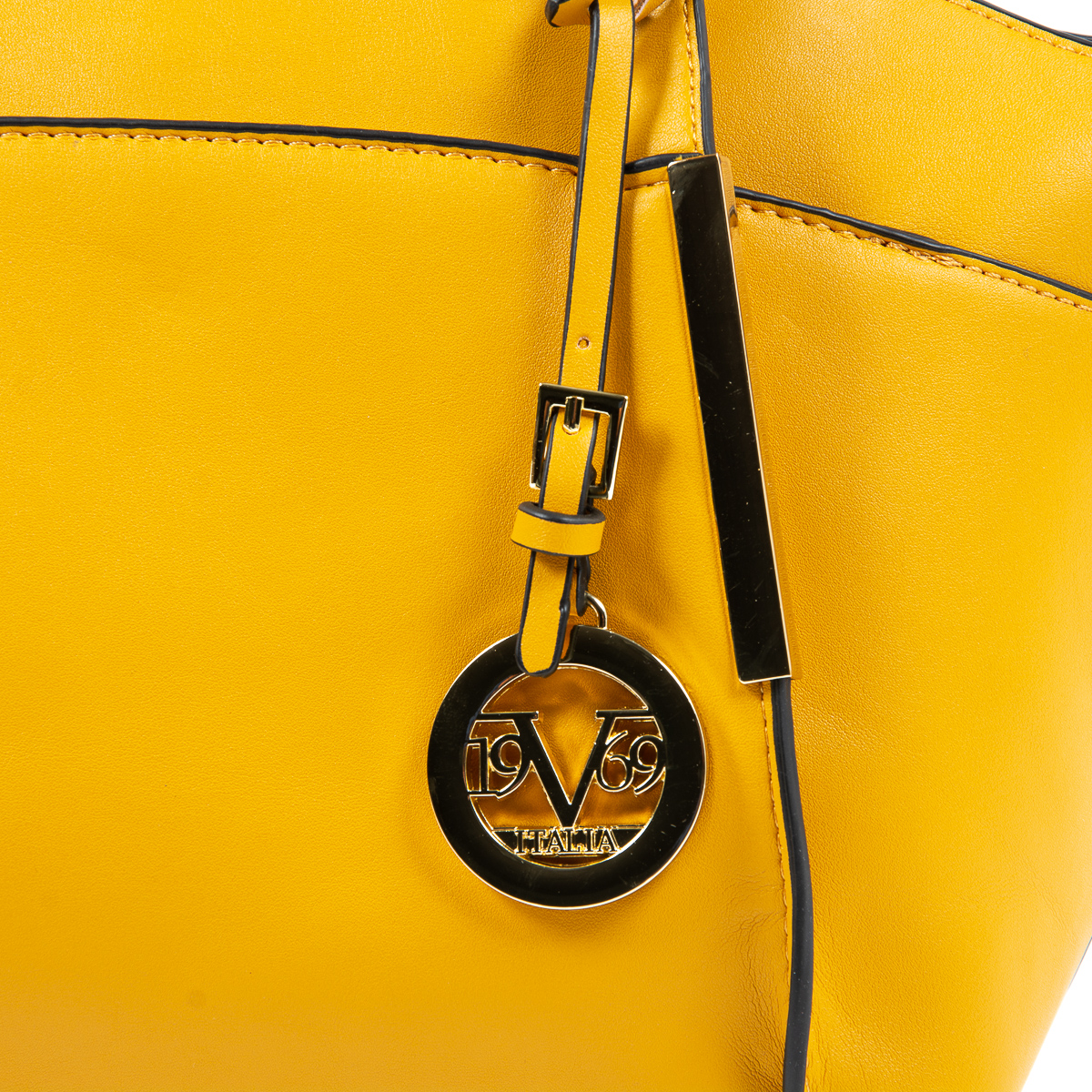 Bolso de mano para mujer V 1969 Italia marrón GIULIA