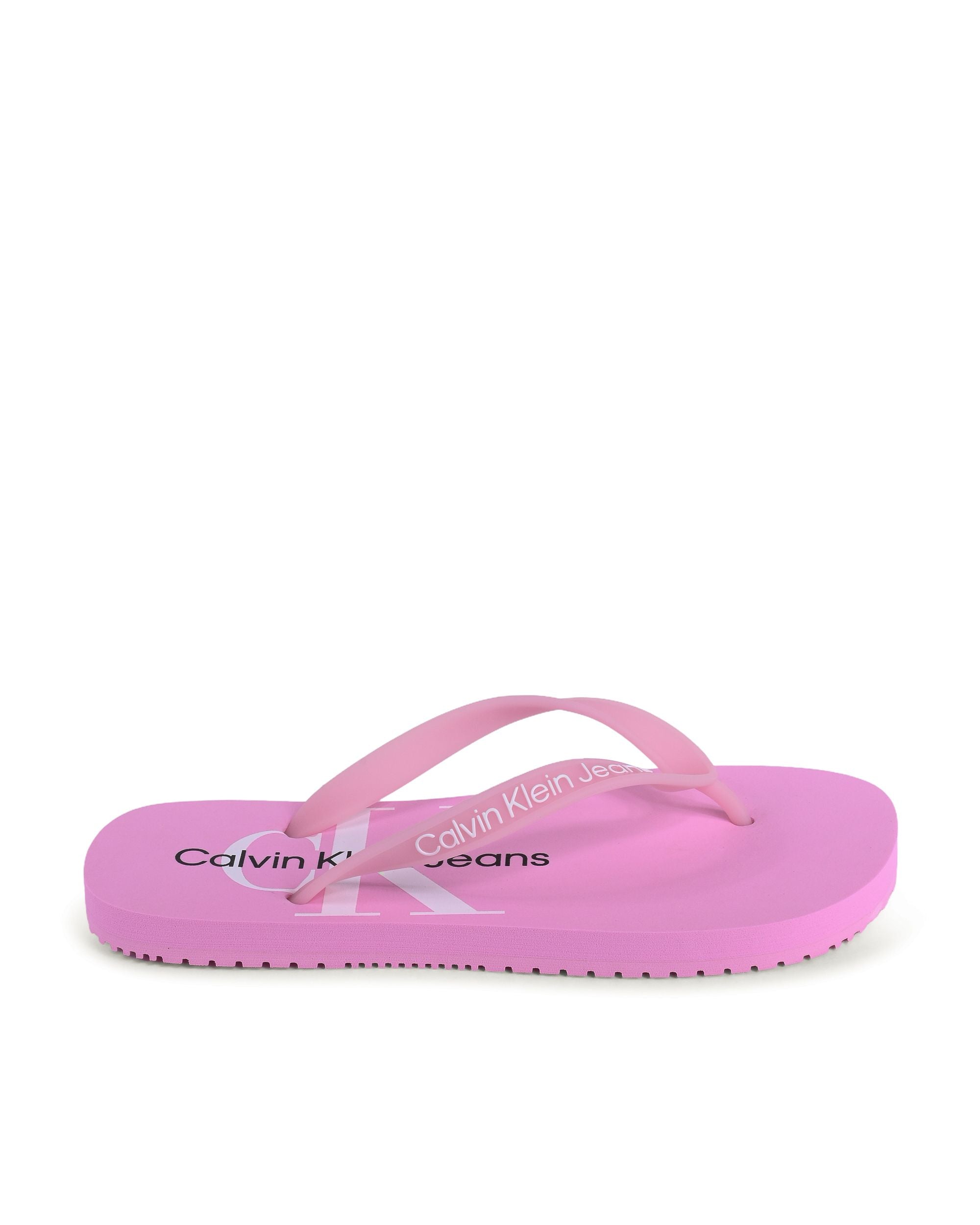 Chanclas Calvin Klein para mujer, color rosa, YW0YW012460J2