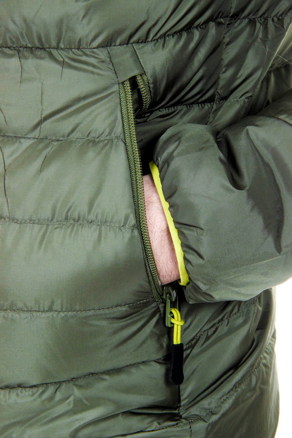Anorak Hombre V 1969 Italia ARTICO VERDE EJÉRCITO