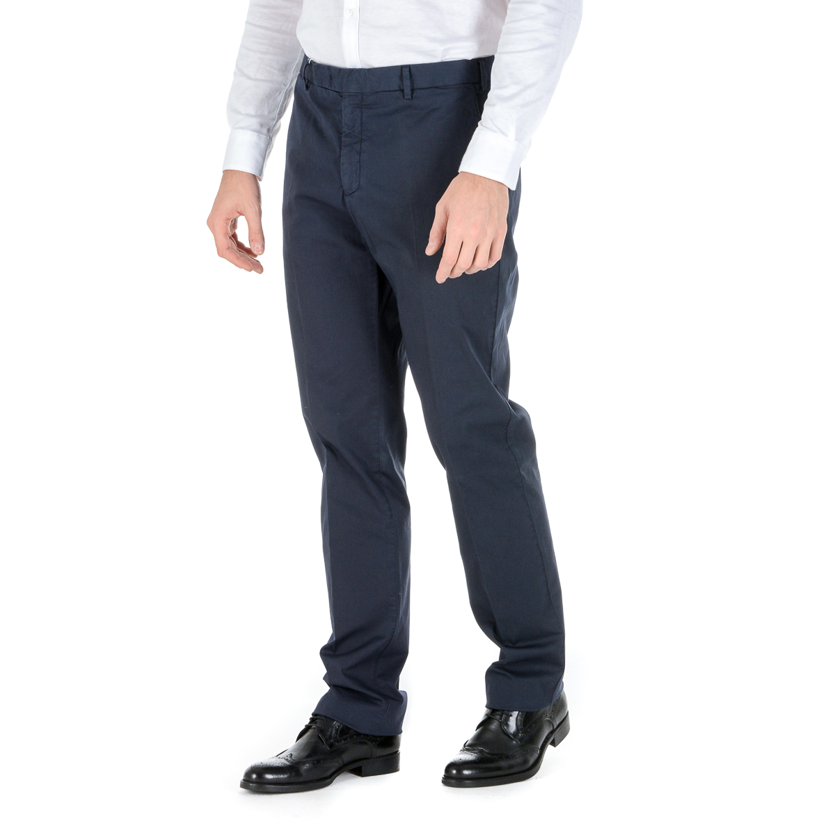 Armani Collezioni Mens Pants Dark Blue