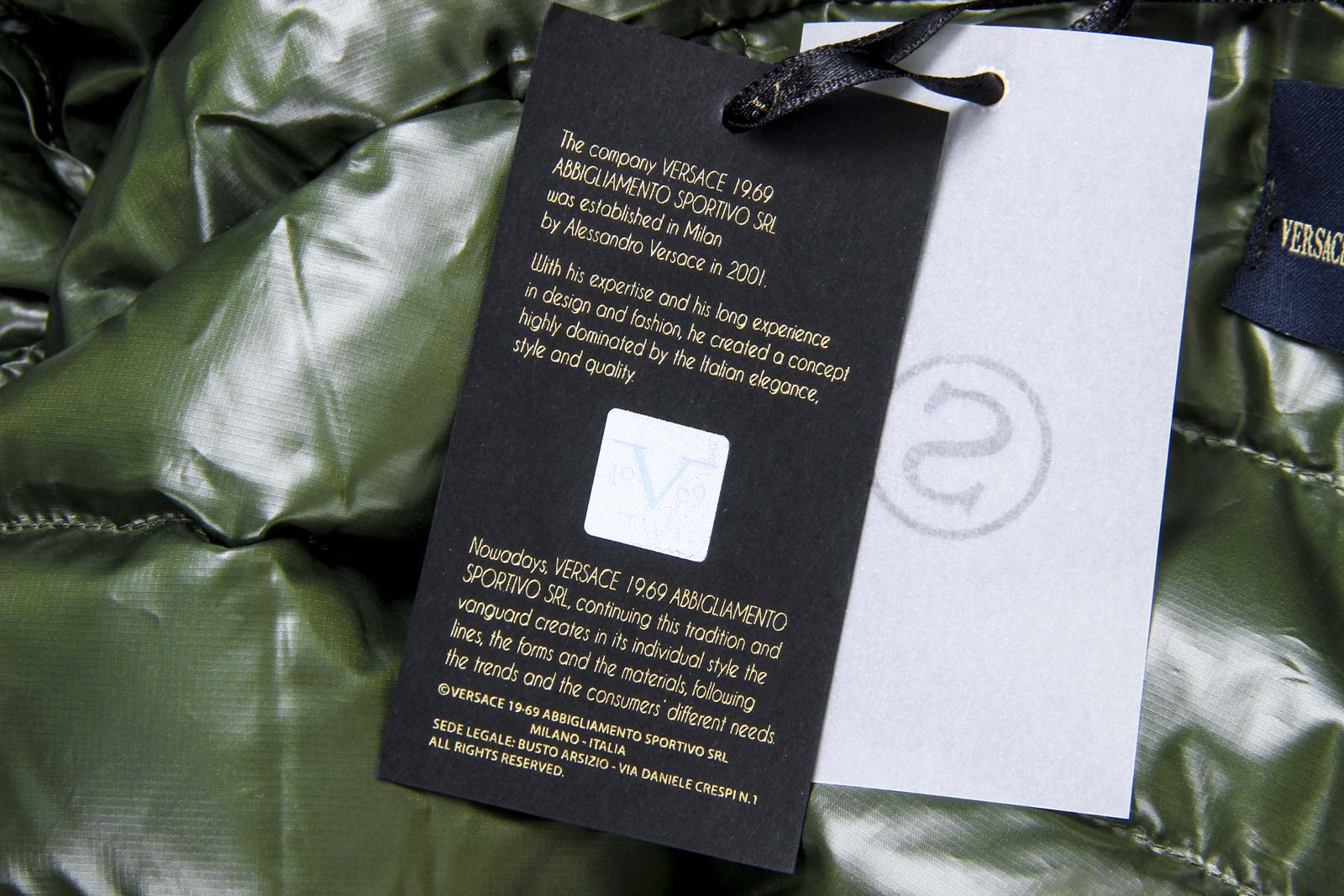 Anorak Hombre V 1969 Italia ARTICO VERDE EJÉRCITO